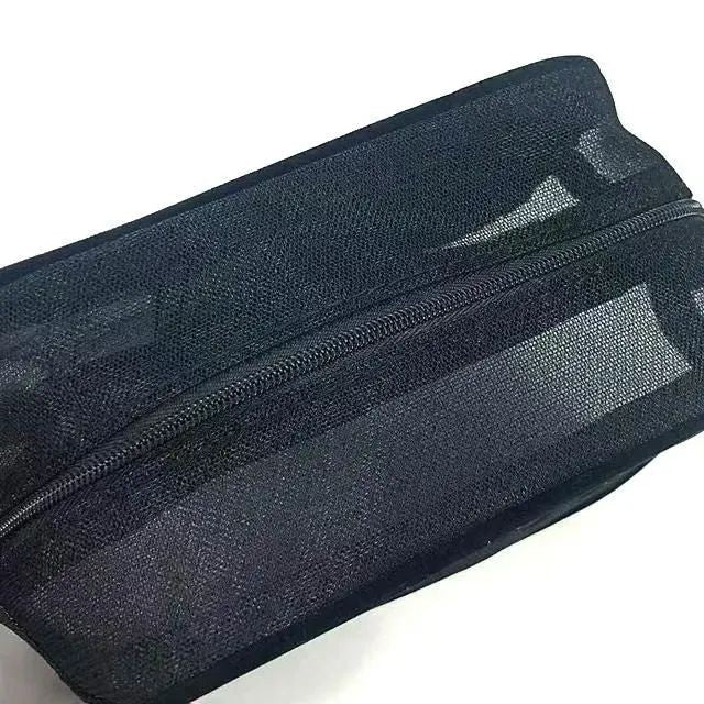 Dior Beauty Mesh Cosmetic Pouch Black