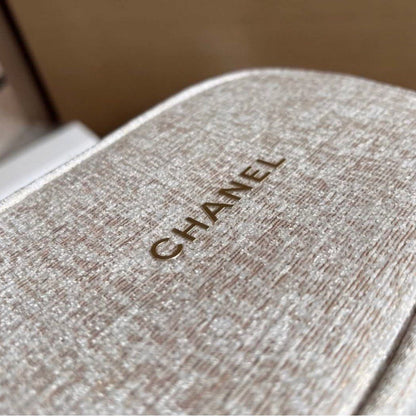 Chanel Beauty Holiday Cosmetic Bag Beige