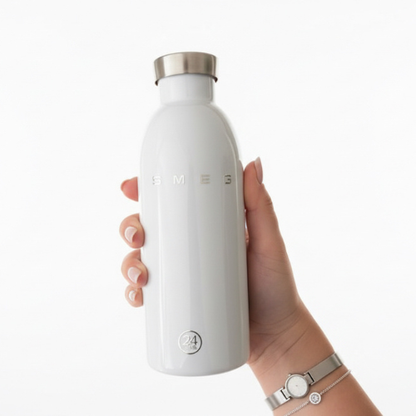 SMEG x 24Bottles Clima Bottle 500 ml, White