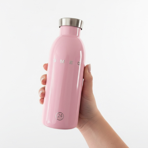 SMEG x 24Bottles Clima Bottle 500 ml Pink
