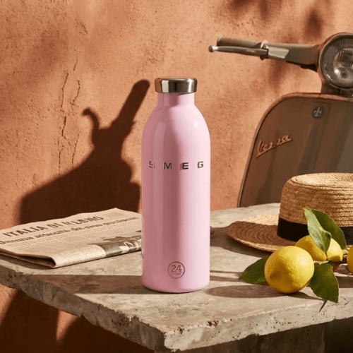 SMEG x 24Bottles Clima Bottle 500 ml Pink