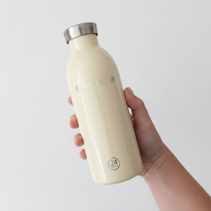 SMEG x 24Bottles Clima Bottle 500 ml Cream