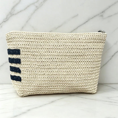 Beauty Straw/Raffia Cosmetic Makeup Bag GWP Offer Gift