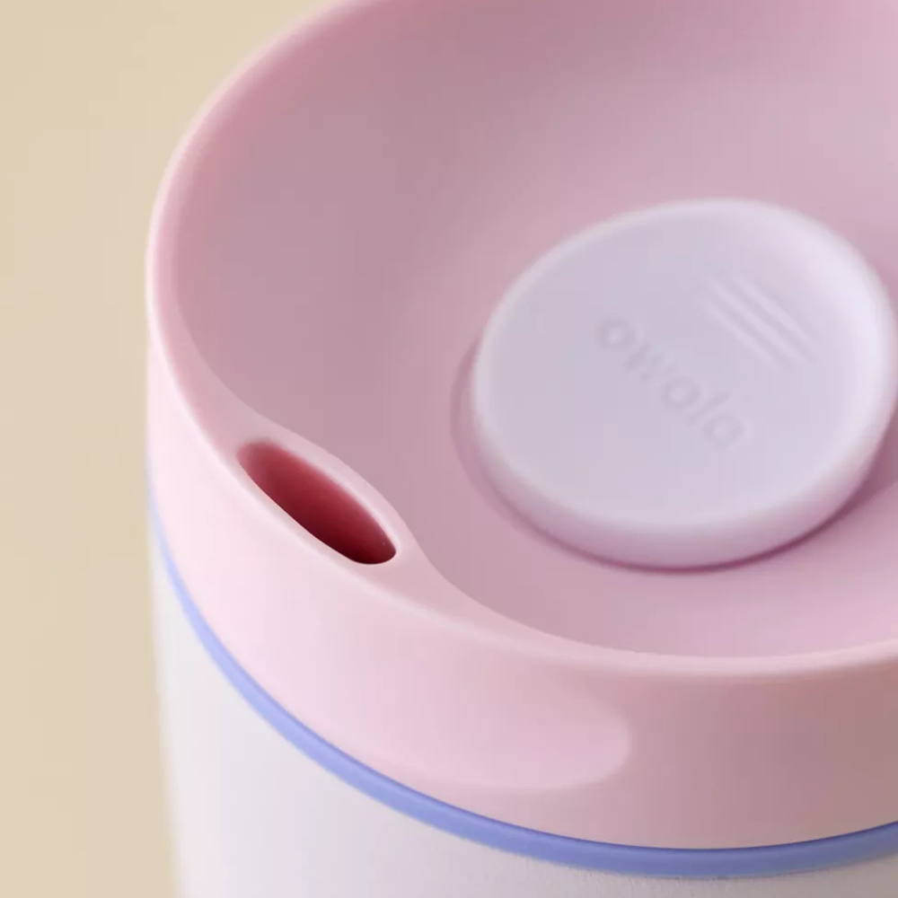 Owala SmoothSip Slider - Stainless Steel - 12-oz. - Candy Coated, Pink