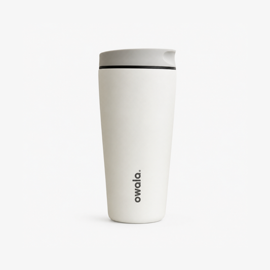 Owala SmoothSip Slider - Stainless Steel - 20-oz. - Shy Marshmallow