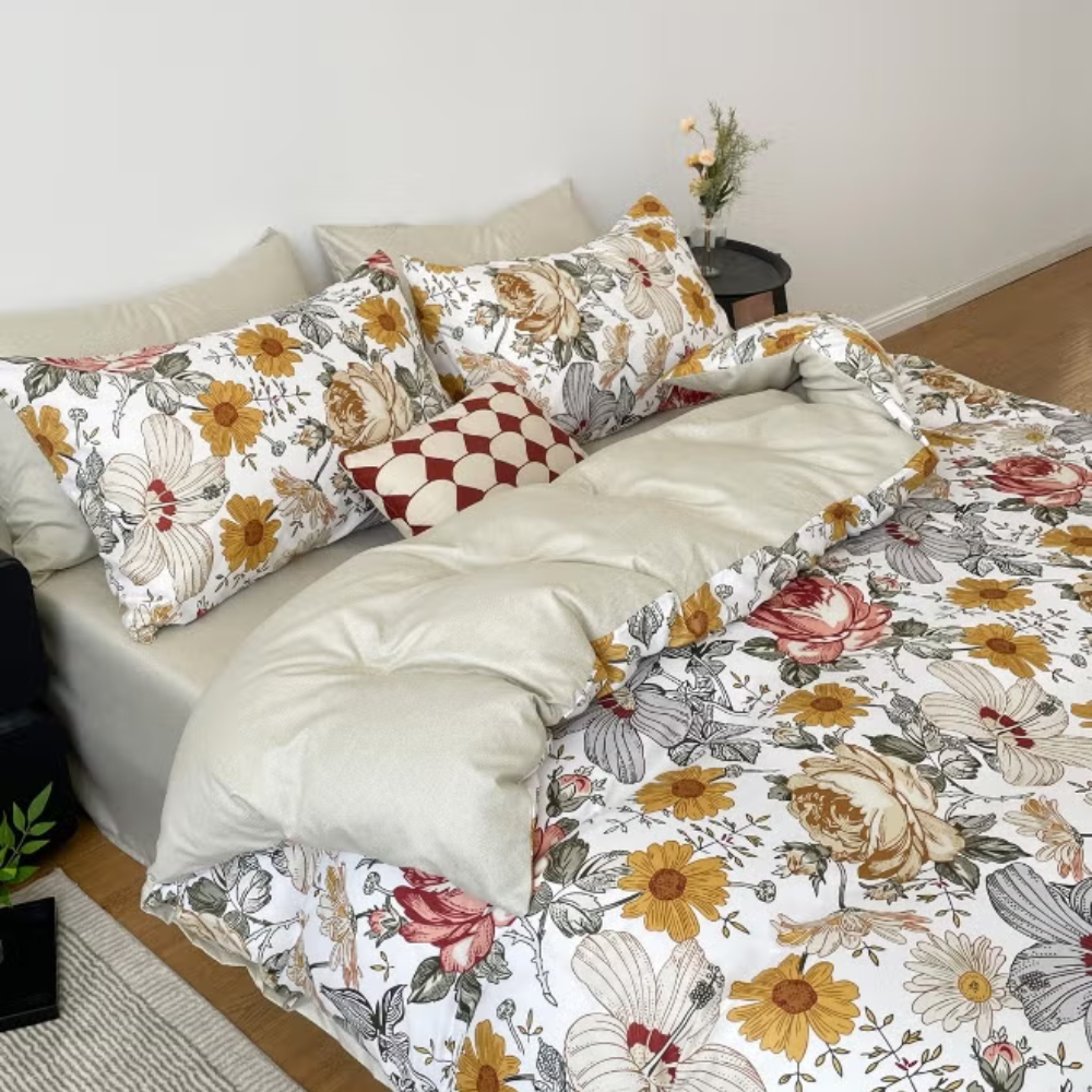 King size, 6-piece stunning garden set in a delightful shade of green.