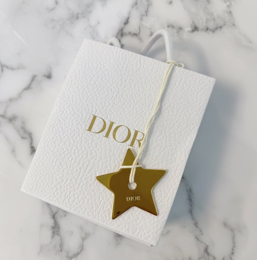Dior White Paper/Gift Bag - XS Size 14.5*13cm with Star