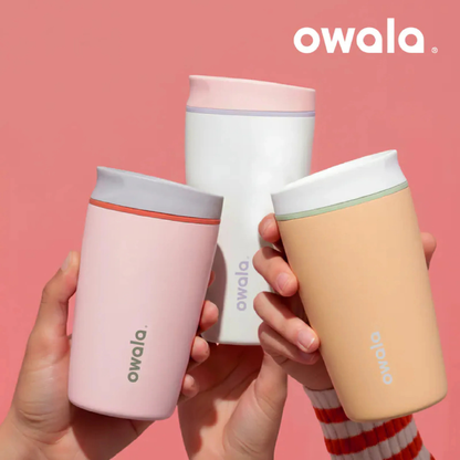 Owala SmoothSip Slider - Stainless Steel - 12-oz. - Sugar High, Pink