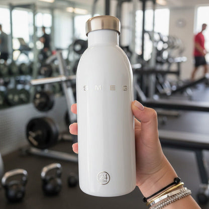 SMEG x 24Bottles Clima Bottle 500 ml, White