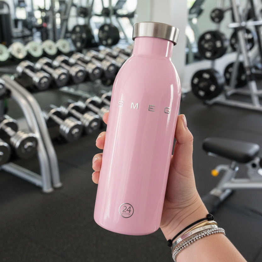 SMEG x 24Bottles Clima Bottle 500 ml Pink