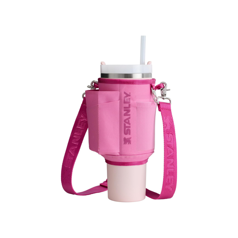 Stanley All Day Quencher Carry All for 40 oz Tumbler with Handle | Crossbody Bag Peony