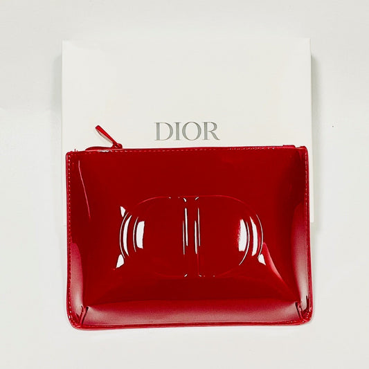 Beauty Counter Gift Vanity Red Pouch