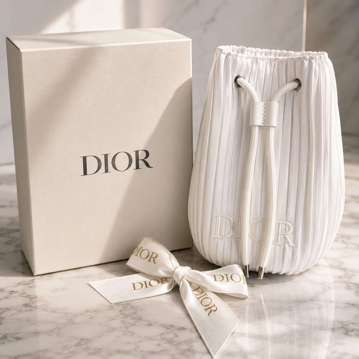 Dior Beauty Limited Drawstring Counter Makeup Bag