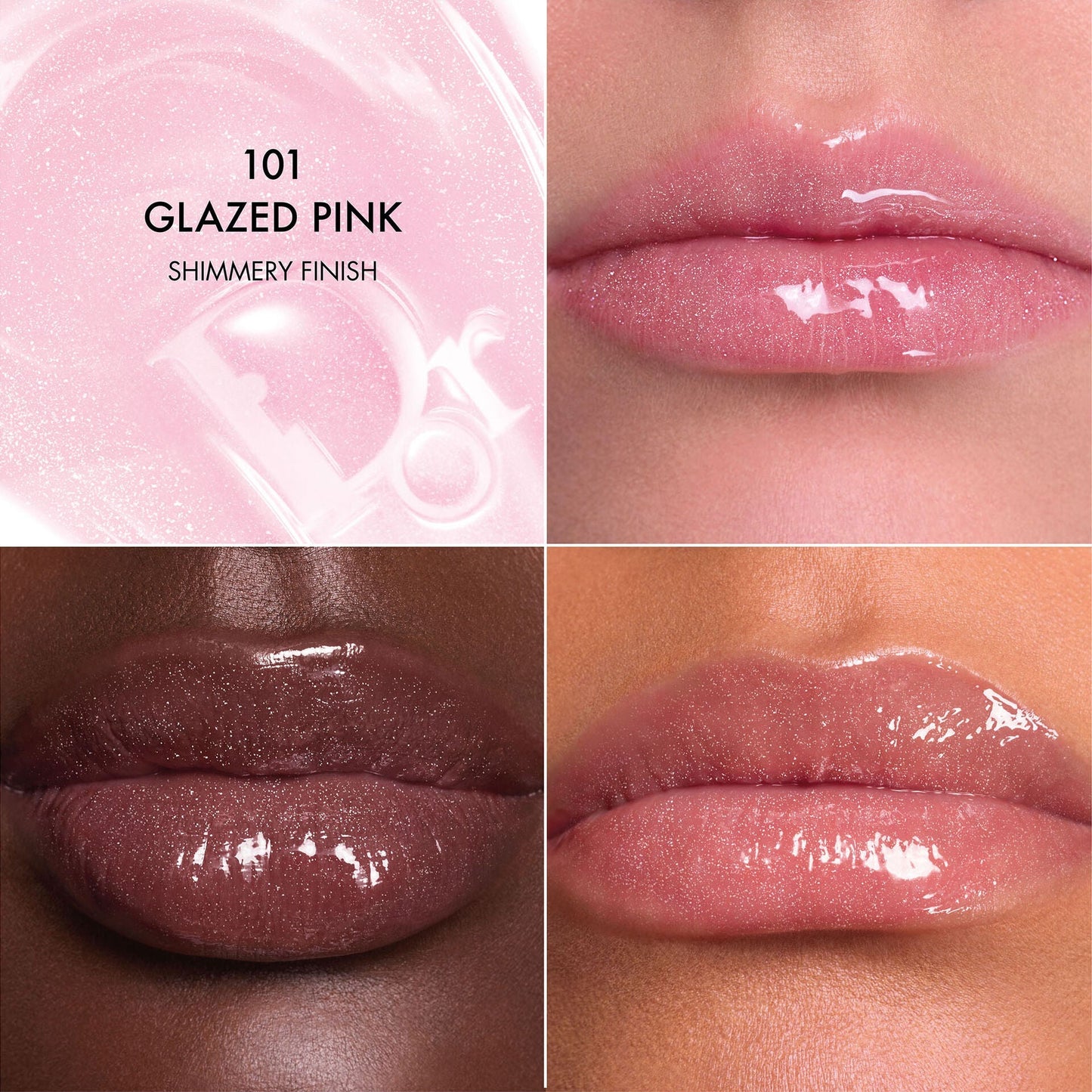 Dior Addict Lip Glow Butter Lip Care. 101 Glazed Pink
