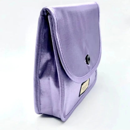Beauty Counter Gift Lavender Satin Cosmetic Pouch