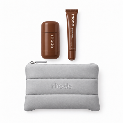 Rhode Set – Glow Kit, Sunbed Pocket Blush and Macadamia Butter