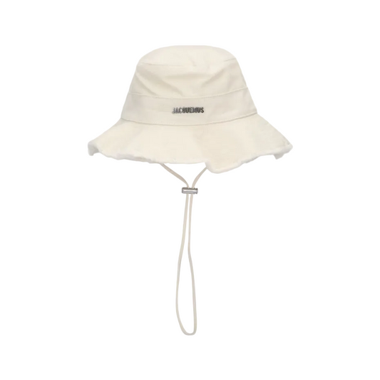 Jacquemus bucket hat size 58 Off White