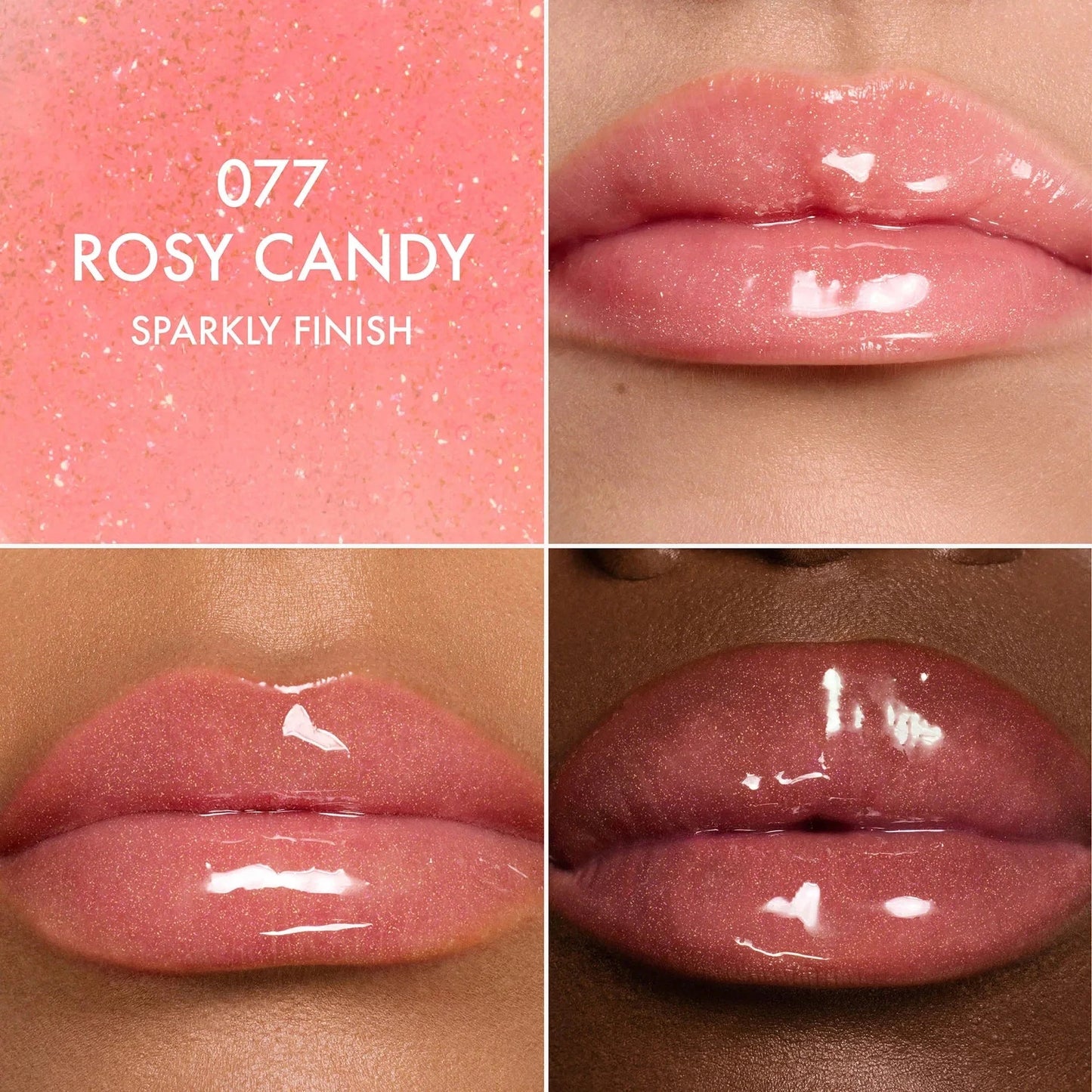 Dior Addict Lip Glow Oil Candy 077 Rosy Candy with gift mobile mirror - BusDeals