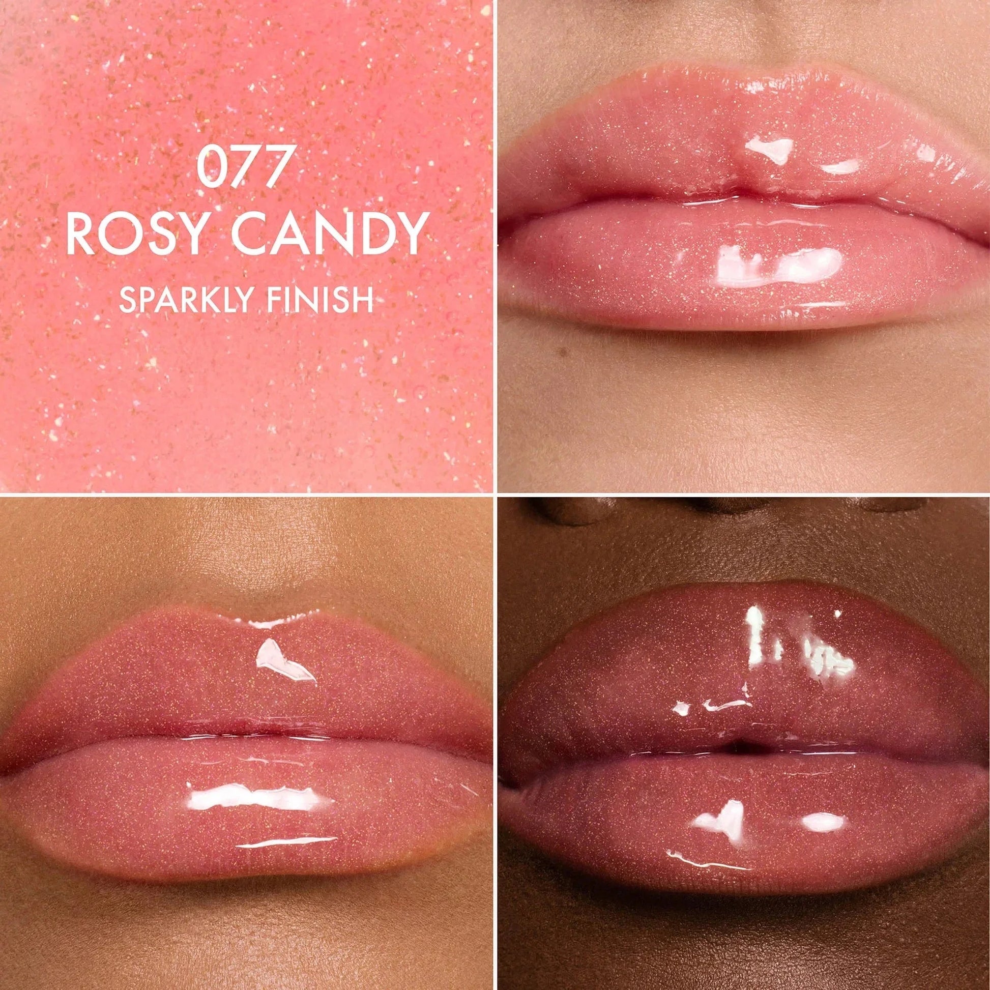 Dior Addict Lip Glow Oil Candy 077 Rosy Candy with gift mobile mirror - BusDeals