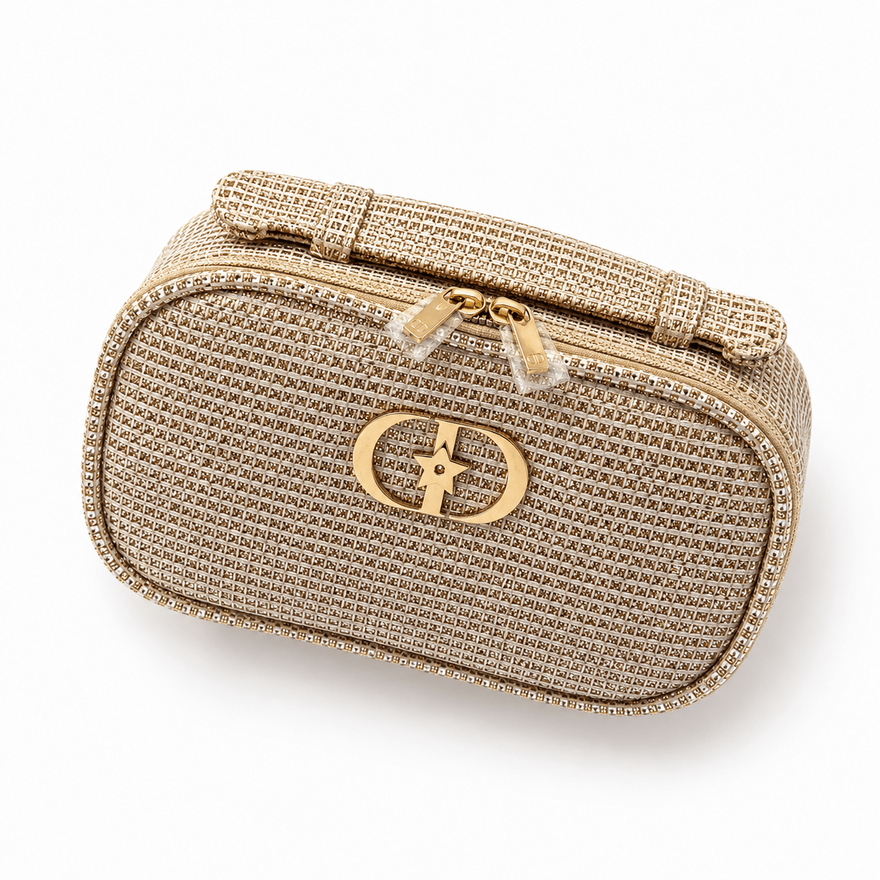 Dior Beauty Gold Mesh Pouch Holiday - BusDeals