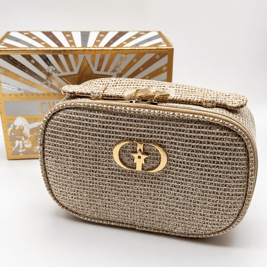 Dior Beauty Gold Mesh Pouch Holiday - BusDeals