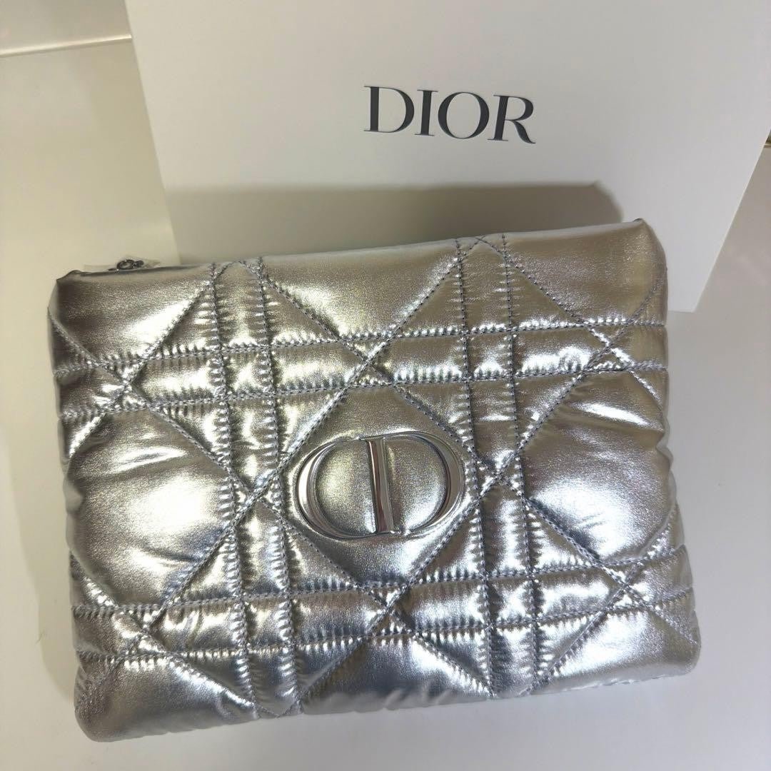 Dior Small Silver Pouch. - BusDeals