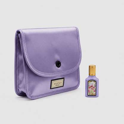 Gucci Beauty Pouch/Bag with Flora MINI Parfume 5ml - BusDeals