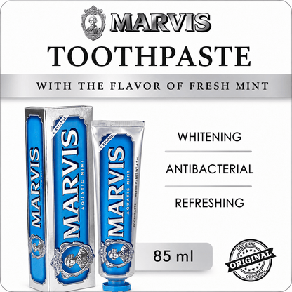 MARVIS Toothpaste Aquatic Mint, 85 ml - BusDeals