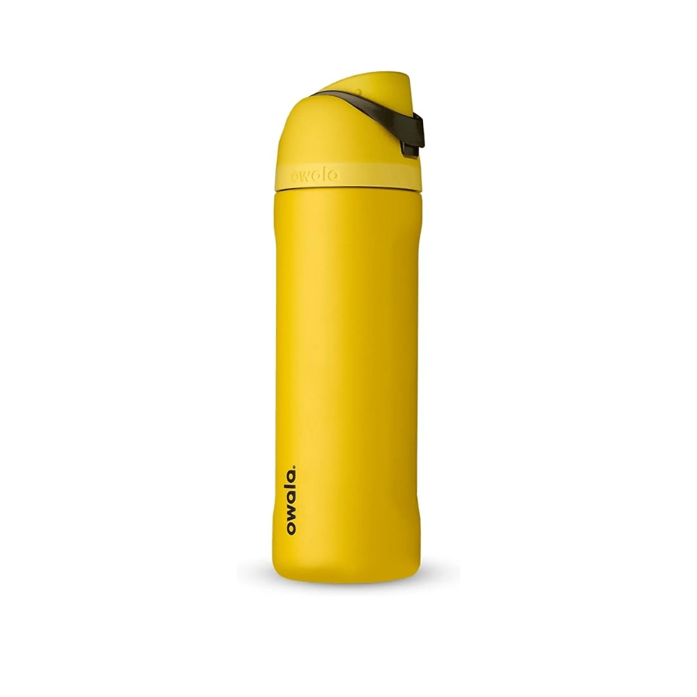 Owala 24 oz 710 ml Harry Potter FreeSip Insulated Stainless Steel Water Bottle, Hufflepuff Yellow - BusDeals