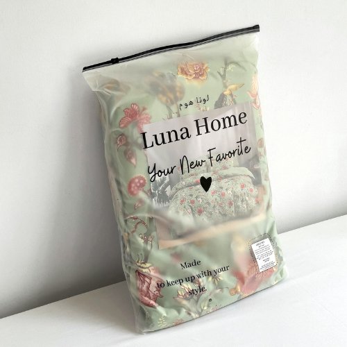 Queen Size 6 Pieces, Reversible Style Duvet Cover Set, Roses Design with Dark Khaki Color.