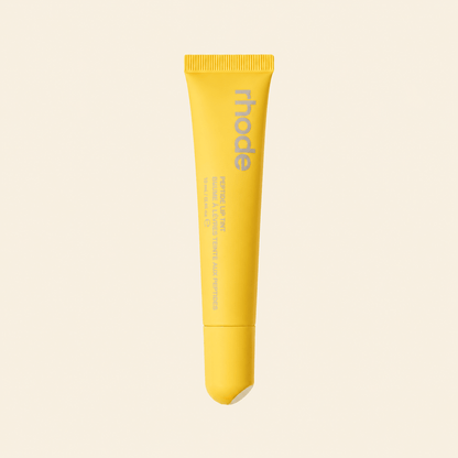 Rhode Summer Travel Kit with Peptide Eye Patches 6 sets on one box, Peptide Lip Tint Lomontini, with Free Yellow Pouch - BusDeals