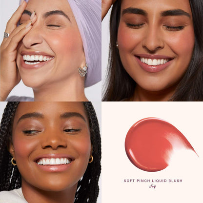 Rare Beauty by Selena Gomez Soft Liquid Blush Dewy Muted Peach - Joy