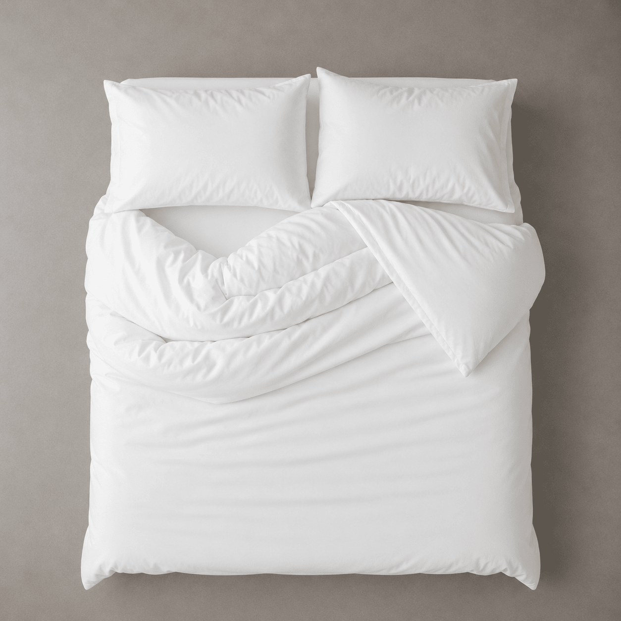 Single size 4 Pieces extra soft Bedding Set, Washable Cotton  White Color