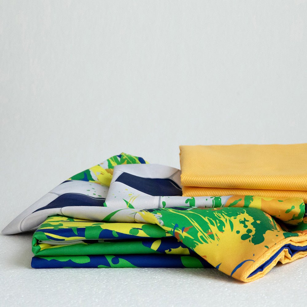 Single Size, Duvet Cover, Bedding Set of 4 Pieces, Soccer Ball 3D Design.