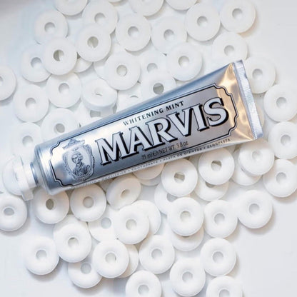 ⭐️⭐️⭐️⭐️⭐️stars (50,410) Marvis Whitening Mint Toothpaste With Xylitol 85ml/4.4oz